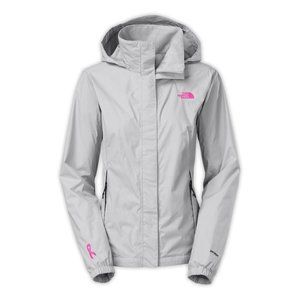 The North Face Gray Rain Jacket, Size M